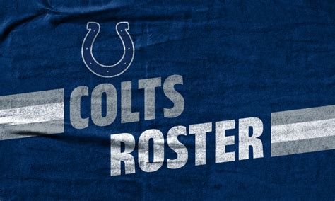 Colts’ gameday roster vs. Panthers in Week 9