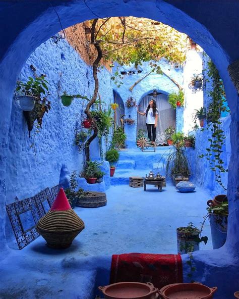 Chefchaouen The Blue Pearl ~ Morocco | Blue city, Chefchaouen, Morocco ...