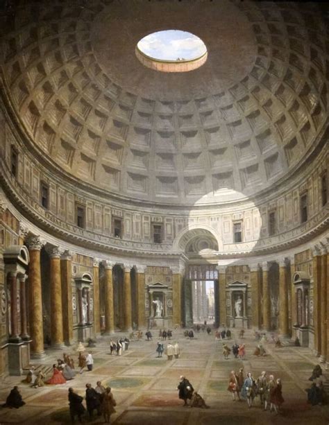 Interior of the Pantheon (Cleveland) by Panini