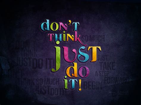 Just Do It Wallpaper HD - WallpaperSafari