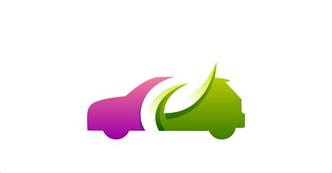 Green Car Vector Logo Design Logo Template - TemplateMonster