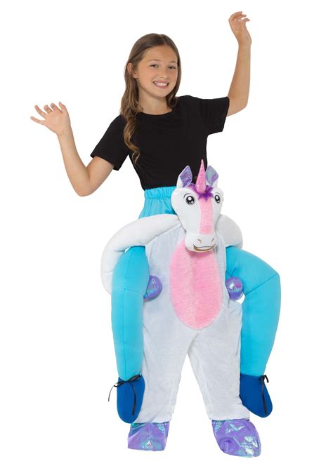 Child Piggyback Unicorn Costume | Kid's Unicorn Costumes