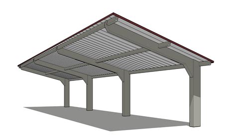 Cantilever Shed Roof