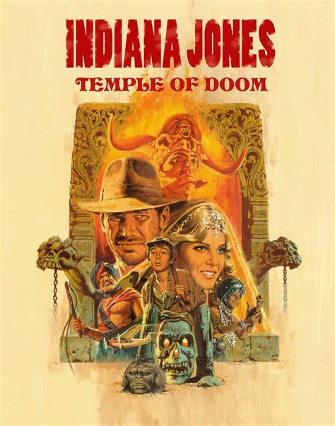 Indiana Jones And The Temple Of Doom Poster