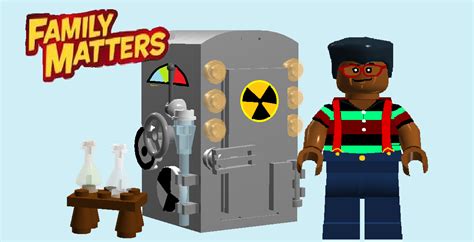 LEGO IDEAS - Steve Urkel transformation chamber