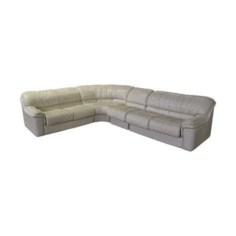 85% OFF - Natuzzi Natuzzi Sectional Couch / Sofas