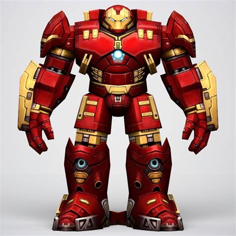 Iron Man Hulkbuster Armor 3D Model in Robot 3DExport