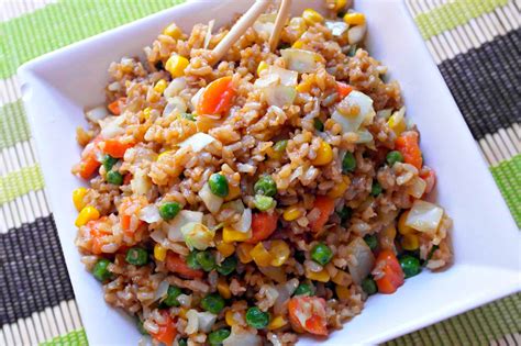 Easy Fried Rice Recipe | Teaspoon Of Goodness