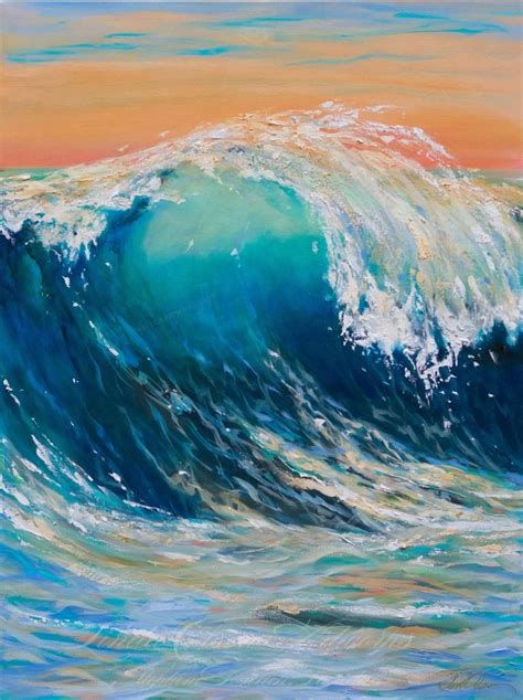 How To Paint A Beach Wave Acrylics / Have you tried painting this one yet?