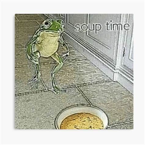 soup time frog Memes - Imgflip