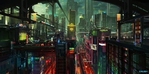 Cyberpunk City Wallpapers - Wallpaper Cave