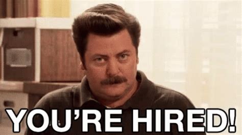 Youre Hired GIF - Youre Hired - Discover & Share GIFs