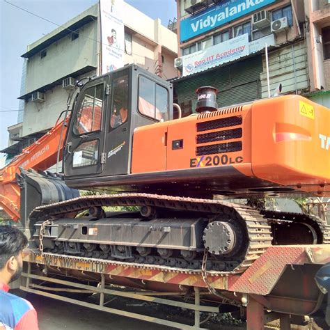 1 Month Tata Hitachi EX200LC Excavator Poclain Rental Service, in ...