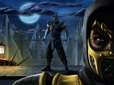 Scorpion vs Sub Zero - Mortal Kombat Fan Art (11828752) - Fanpop