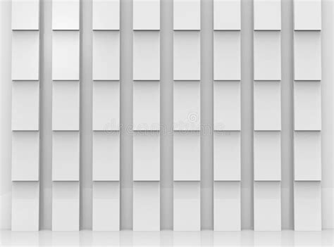 3d Rendering. Modern Gray Rectangle Shape Pattern Wall Background Stock ...