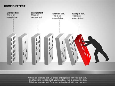 Domino Effect Charts for PowerPoint