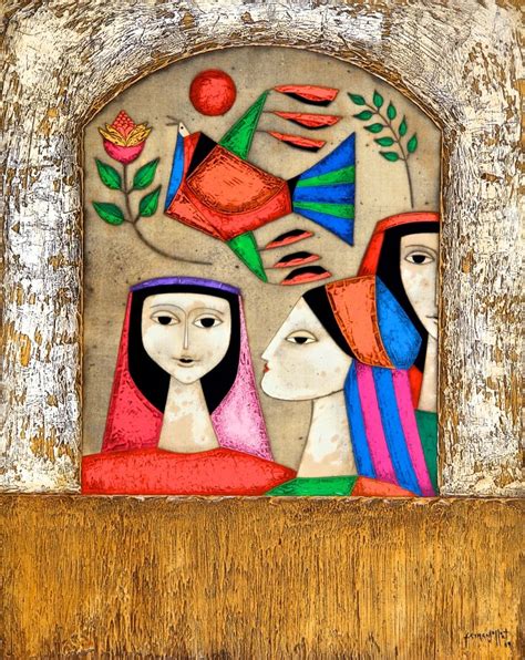 Fernando Llort | Latin american art, Art, Folk art