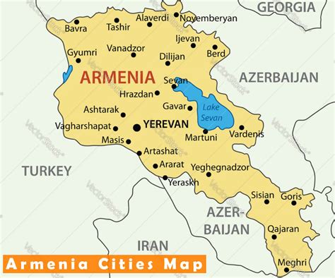 Armenia Map - Armenia