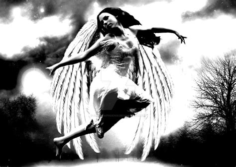 Angel Flying High by OpheliaPhoenix on DeviantArt