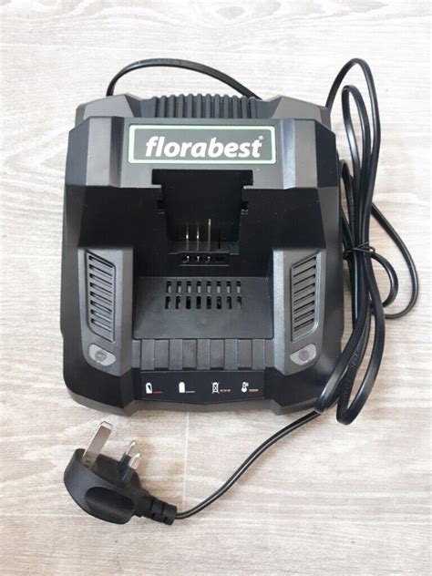 Florabest 40V Battery Charger FLG 40 A1 for use with Battery FAP 40 A1 ...