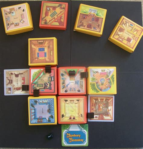 Vintage Board Game of Mystery Mansion – All About Fun and Games