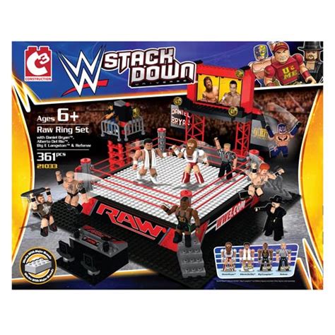 WWE StackDown Universe Raw Ring Playset - Entertainment Earth