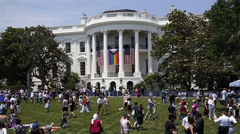 Pride controversy: White House raises 'Progress Pride' flag alongside ...