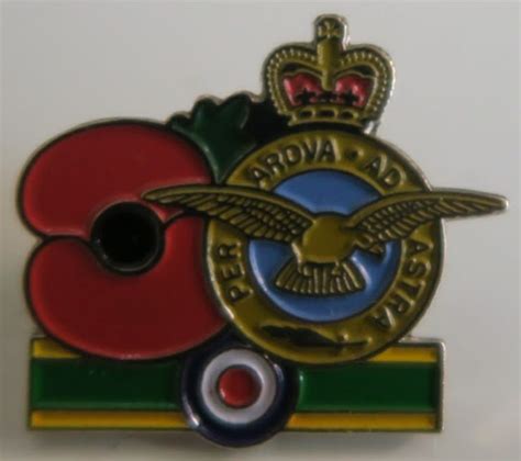 Enamel Poppy Badge | 3 (Fighter) Squadron Association