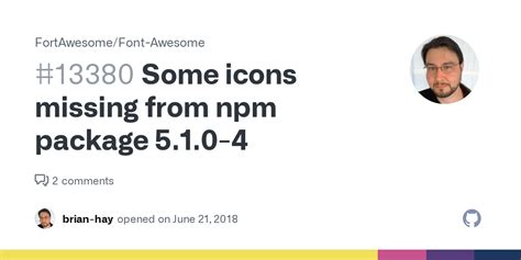 Some icons missing from npm package 5.1.0-4 · Issue #13380 ...