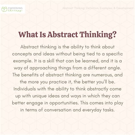 Abstract Thinking: Definition, Benefits, & How to Improve It