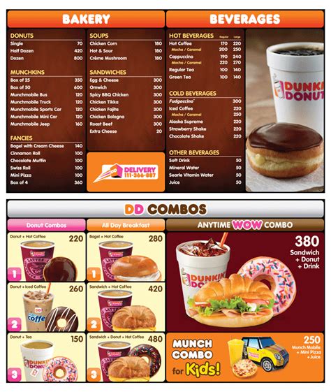 Dunkin' Donuts Karachi: Prices, Menu and Location - Brandsynario