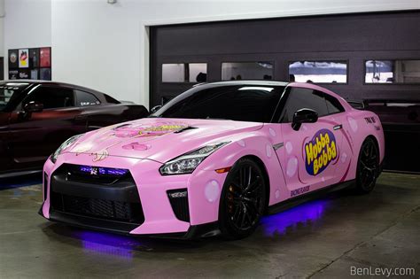 Nissan GT-R in Pink Wrap - BenLevy.com