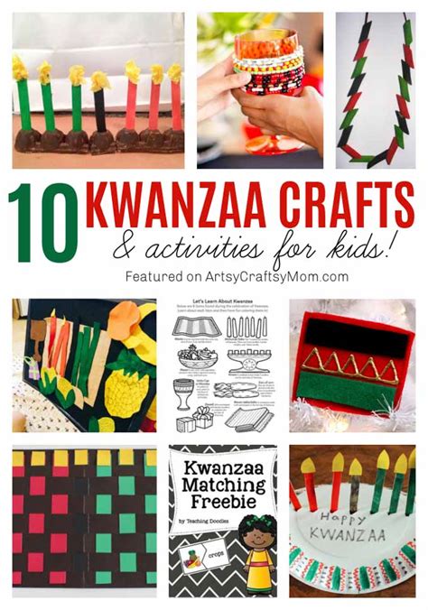 10 Kwanzaa Crafts and Activities for Kids - Artsy Craftsy Mom