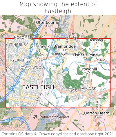 Where is Eastleigh? Eastleigh on a map