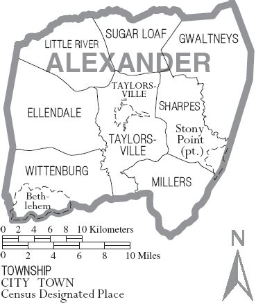 Maps – Alexander County, NCGenWeb