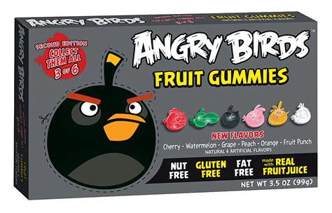 Angry Birds 2nd Edition Black Bird Fruit Gummies - Shop Candy at H-E-B