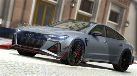 2023 Audi RS7 + ABT Version [Add-On | VehFuncs | Extras] - GTA5-Mods.com