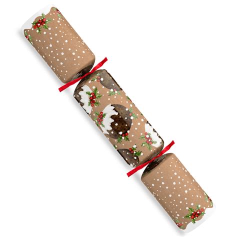 Christmas Pudding Design Christmas Crackers 10inch | Drinkstuff