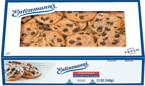 Entenmann's Cookies Soft Baked Original Recipe Chocolate Chip 12-oz ...