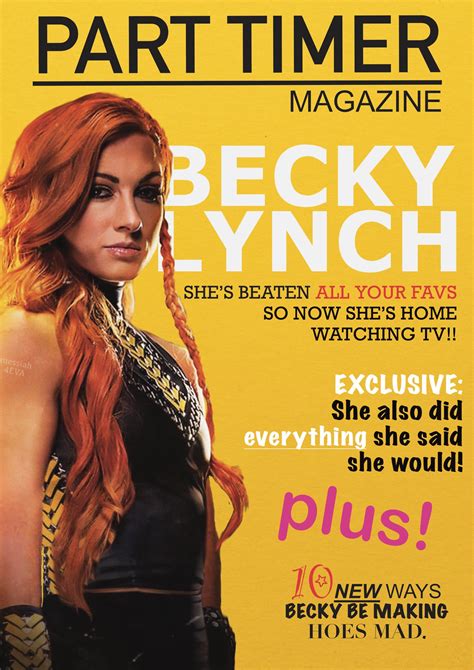 Becky Lynch Teases Becoming A Part-Time WWE Superstar