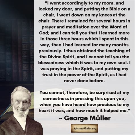 Prayer and Meditation Over the Word of God - GeorgeMuller.org