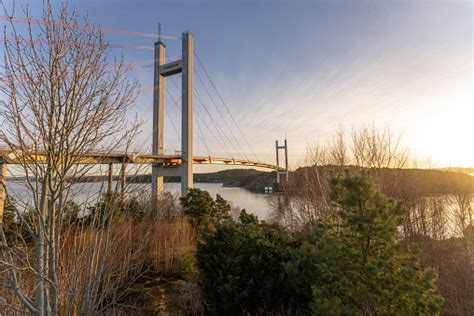 The Tjorn Bridge Or Tjornbron Is A Cablestayed Bridge Connecting ...