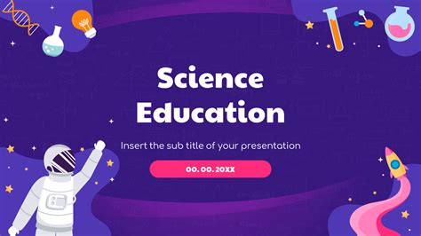 Science Education Google Slides Theme PowerPoint Template