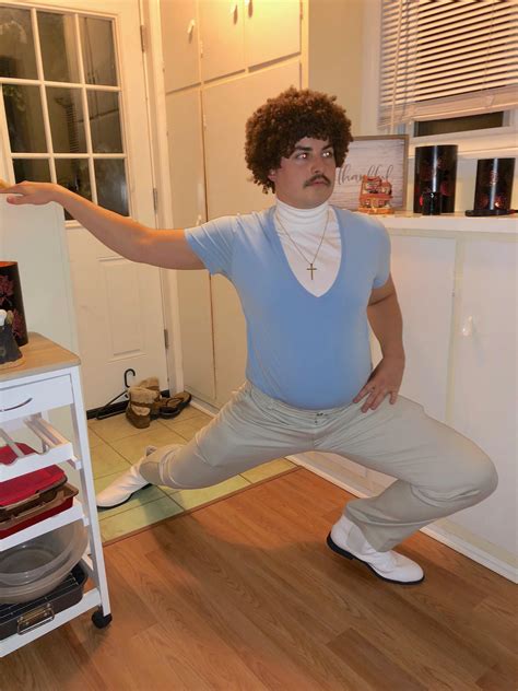 My BIL’s Nacho libre costume : r/pics