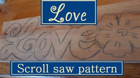 Love🌸 scroll saw pattern