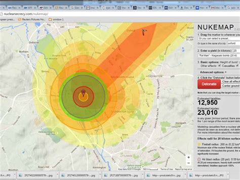 Nuke Map ~ EXODOINVEST