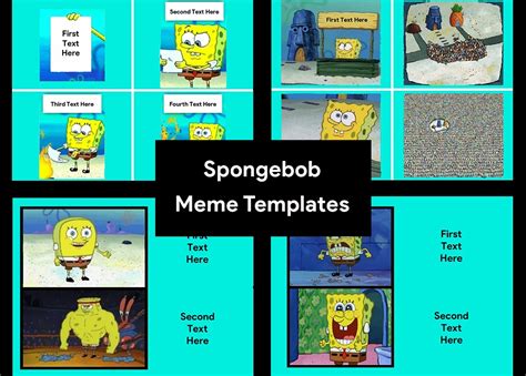 Free Spongebob Meme Template PowerPoint and Google Slides