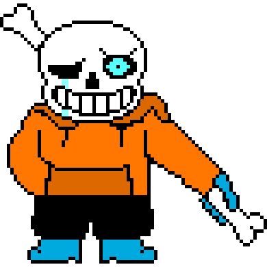 DISBELIEF! Swap sans | Pixel Art Maker