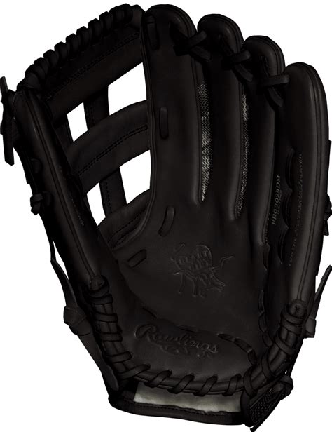 Custom Rawlings 12.75” H-Web Black Speed Shell Heart of the Hide ...