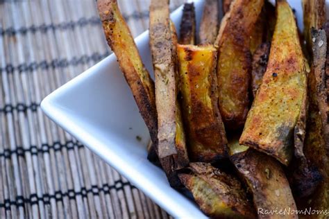 Roasted White Sweet Potato Fries